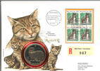Isle of Man 1 Crown Perserkatze im Numisbrief -