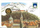 Slowenien 0,02 Lipe Probe - im Numisbrief - -