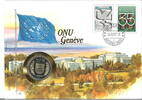 Schweiz 5 Franken UNO Genf - im Numisbrief - -