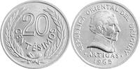 Uruquay 20 Centesimod Umlaufmünze -