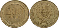 Armenien 200 Dram 2003 Kursmünze ss-vz 1,50 EUR  zzgl. 2,35 EUR Versand