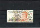 Brasilien 100 Cruzeiros Banknote / Geldschein -