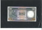 Hong Kong 20 Dollar Banknote / Geldschein - 01.01.1987 - selten -