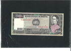 Bolivien 1000 Pesos Banknote / Geldschein -