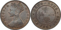 Hong Kong 1 Cent Victoria (1837-1901) -