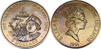 Cook Islands 5 Dollar 500-jähriges Jubiläum - die Entdeckung Amerikas -
