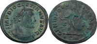 Römisches Kaiserzeit Follis Diocletianus (284 - 305) R/ GENIO POPVLI ROMANI, Trier -