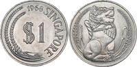 Singapur 1 Dollar Umlaufmünze -