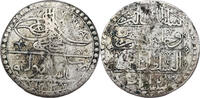 Türkei 2 1/2 Kurus 1789 Osmanisches Reich Selim III. 1789-1807 (1203-1222) Yüzlük Jahr 1 s-ss