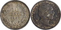 Niederlande 10 Cents König Wilhelm III. (1849 - 1890) -