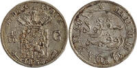 Niederländisch-Indien 1/10 Gulden Kursmünze -