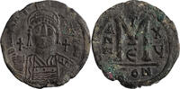 BYZANTINE EMPIRE Follis Justinian I. 527 - 565, Konstantinopel -
