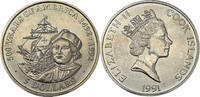 Cook Islands 5 Dollar 500-jähriges Jubiläum - die Entdeckung Amerikas -