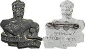 Drittes Reich Abzeichen WHW - Weingau Koblenz - Trier / Selten -