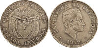 50 Centavos 1912 Kolumbien Republik Kolumbien  (1911 - 1989) ss-vz