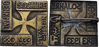 Drittes Reich Abzeichen 50 jahre Denkmal Niederwald 1883-1933 -