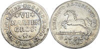 6 Mariengroschen 1696 ICB Braunschweig-Wolfenbüttel Rudolf August und Anton Ulrich 1685-1704 ss+