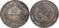 10 Centimes 1884 A Frankreich Umlaufmünze ss-vz