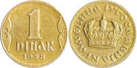 Jugoslawien 1 Dinar Umlaufmünze -