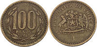 Chile 100 Peso 1984 Umlaufmünze ss 2,00 EUR  zzgl. 2,35 EUR Versand