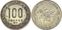 Kamerun 100 Francs 1975 Umlaufmünze ss-vz 3,00 EUR  zzgl. 2,35 EUR Versand