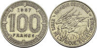 Äquatorialafrika 100 Francs 1967 Umlaufmünze ss+ 3,00 EUR  zzgl. 2,35 EUR Versand