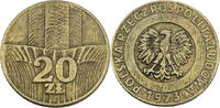 Polen 20 Zloty 1973 Kornfeld ss 1,00 EUR  zzgl. 2,35 EUR Versand