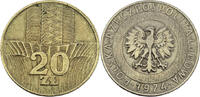 Polen 20 Zloty 1974 Kornfeld ss 1,00 EUR  zzgl. 2,35 EUR Versand