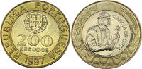 Portugal 200 Escudos 1997 Kursmünze vz-st 2,50 EUR  zzgl. 2,35 EUR Versand