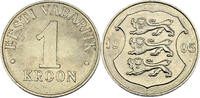 Estland 1 Krone 1995 Umlaufmünze vz 1,50 EUR  zzgl. 2,35 EUR Versand