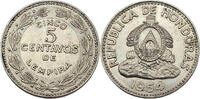 Honduras 5 Centavos 1954 Umlaufmünze ss+ 3,50 EUR  zzgl. 2,35 EUR Versand