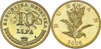 Kroatien 10 Lipa 2009 Kursmünze vz-st 2,00 EUR  zzgl. 2,35 EUR Versand