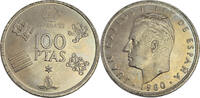 Spanien 100 Pesetas 1980 WM 1982 vz 2,50 EUR  zzgl. 2,35 EUR Versand