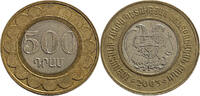 Armenien 500 Dram 2003 Kursmünze ss-vz 2,50 EUR  zzgl. 2,35 EUR Versand
