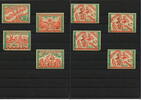 Deutschland 4 x 50 Pfennig Notgeldscheine der Stadt Neu-Magdeburg -