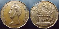 Jeton du duc d'Orleans jeton Duc d'Orleans 25 mm, 1842, accident et mort du duc d'Orleans, TTB+ -
