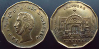 Jeton de Louis Philippe jeton Louis Philippe, Ferdinand Philippe Duc d'Orléans, Chapelle de Dreux 25 mm, TTB R2!! -