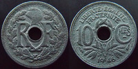 France 10 centimes zinc 1946 B, G.292 TTB+