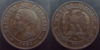 France 2 centimes NAPOLEON III 1856 K Bordeaux, G.103 TTB -
