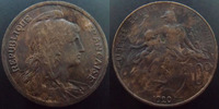 France 10 centimes Daniel Dupuis 1920, G.277 TTB+ -