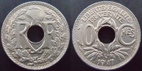 France 10 centimes Lindauer 1917, G.286 presque SUPERBE -