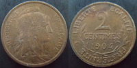 France 2 centimes Daniel Dupuis 1904, G.107 SUPERBE -