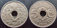 France 5 centimes Lindauer 1925, G.170 SUPERBE -