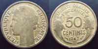 France 50 centimes Morlon 1947, G.423b B à TB Rare!R