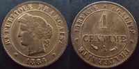 France 1 centime Cérès 1884 A, G.88 SUPERBE+ -