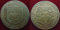 Jeton de corporations jeton Ile de France, Daniel Voisin, Prévôt des Marchands, 1663 rond de 28 mm, Feu.3593 TTB Rare! -