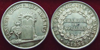 Jeton de Notaire Jeton LAON de Notaires en argent, rond 33 mm, poinçon abeille, Lerouge.158 TTB+ - Silber -