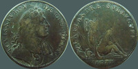 Jetons Royaux jeton LOUIS XIV 26 mm, 1677, La Flandres subjugée, F.14011 TB+ -