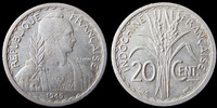 Indochine 20 centimes Indochine Française 1945 C, LEC.253 TTB -