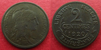 France 2 centimes Daniel Dupuis 1920, G.107 SUPERBE -